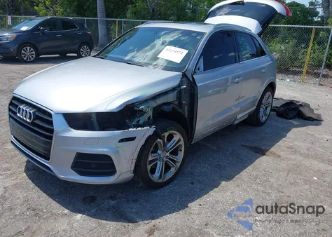 2017 Audi Q3 2.0T Premium z USA, uszkodzony, nr VIN WA1HCCFS6HR003457